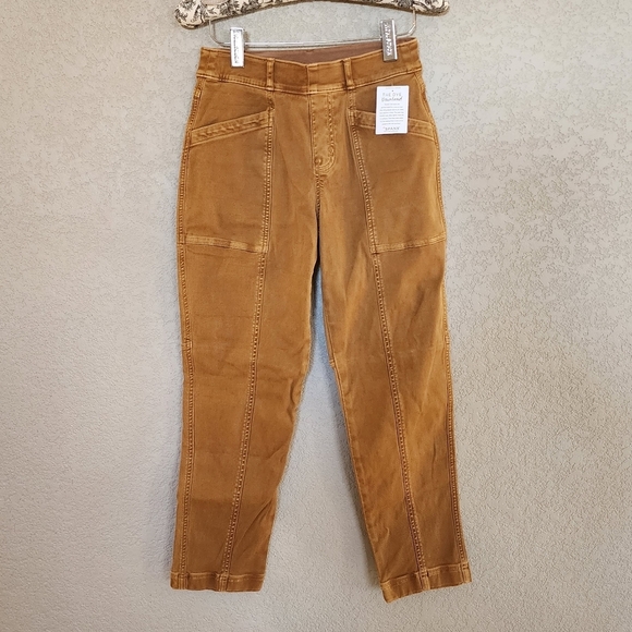 Spanx Stretch Twill straight leg pant size small Petite. New with tags - Picture 1 of 9